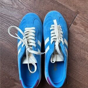 Gola Blue and White Sneakers